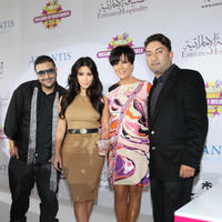 Kim Kardashian and Kris Jenner at the press conference for the launch of Millions Of Milkshakes | Picture 101734